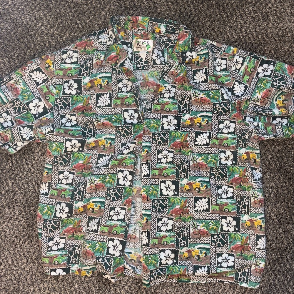 Hawaiian Button Up Shirt